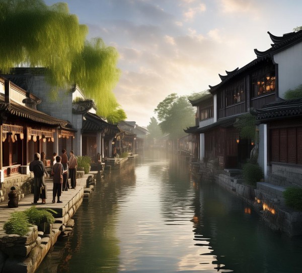 泰州凤城河，探秘江南水乡美景胜地