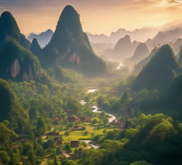 大容山周边秘境探幽，必游旅游胜地大盘点