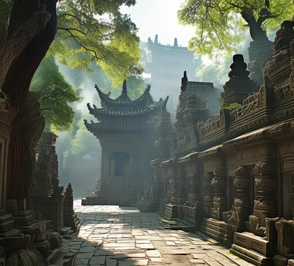 岱庙秘境，探秘泰山古建筑群之绝美景观