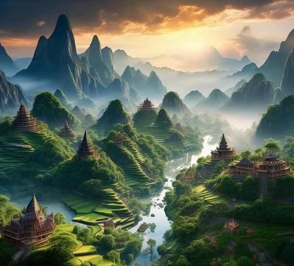 山台山，自然与人文共融的山水画卷