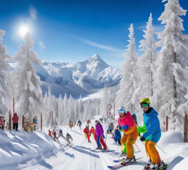 冬日滑雪乐游指南，安人周边滑雪胜地探索之旅