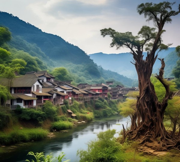 福建长泰榜洋，自然人文交融的乡村画卷