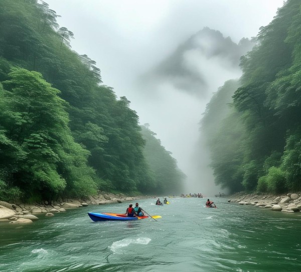 罗田山水秘境，湖北漂流胜地探幽之旅
