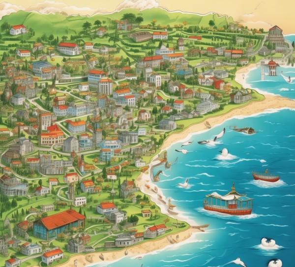 烟台，海滨风情景点地图，揭秘魅力海滨城市的秘密角落
