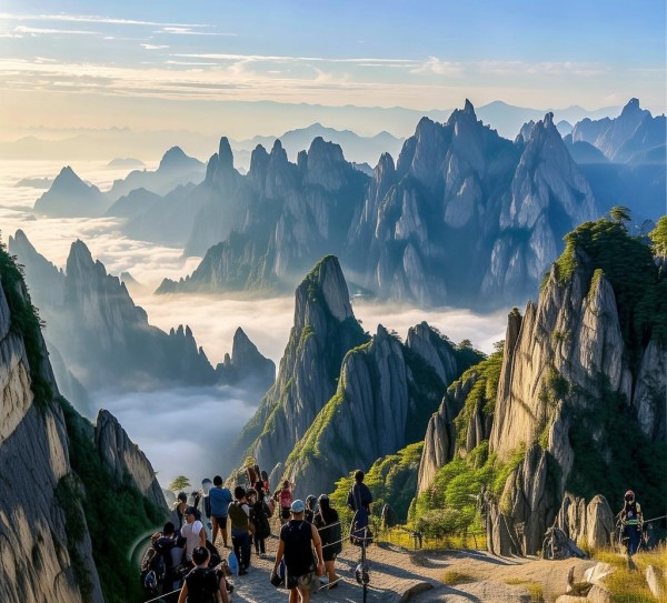 黄山魅力全景游，轻松探索黄山美景