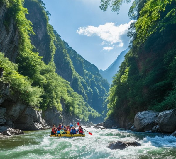 金华周边漂流胜地大揭秘，不容错过的漂流之旅