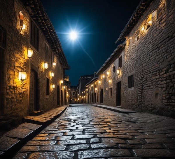 镇平古城夜色，揭秘古城不夜之美