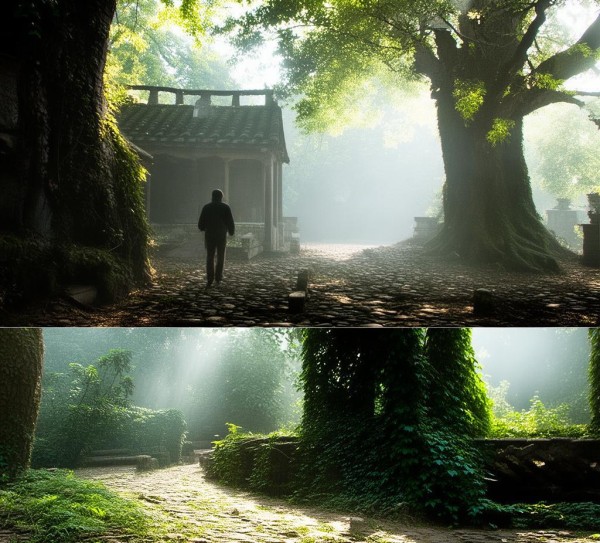 漫步古韵之地，探寻隐秘古亭，感受时光流转的韵味