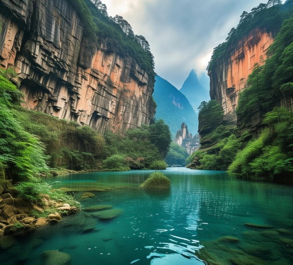川南秘境探幽，乐山至赤水深度游五大绝美景点之旅