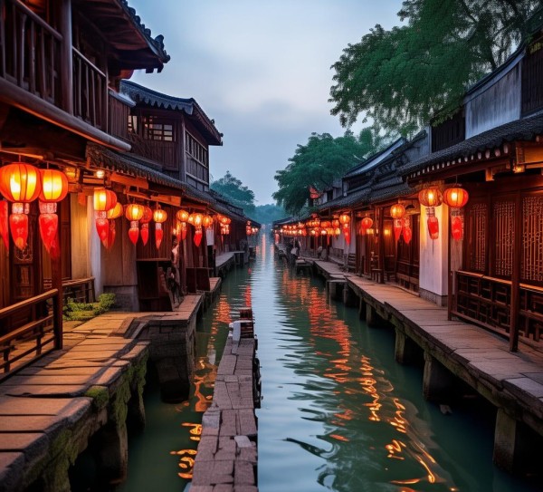 漫步乌镇西栅，穿越江南水乡，领略古镇韵味
