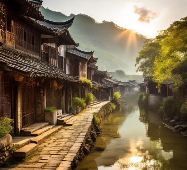 古韵黄沙镇，湖南小镇的自然风光之旅
