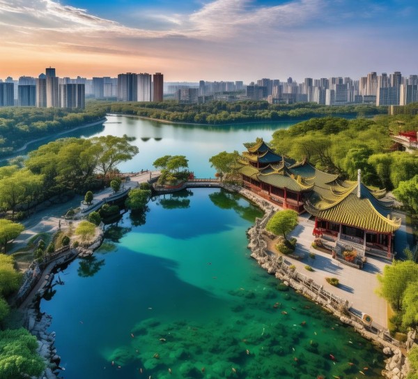 武汉世贸龙湾，五大绝美景点，自然人文交融之旅