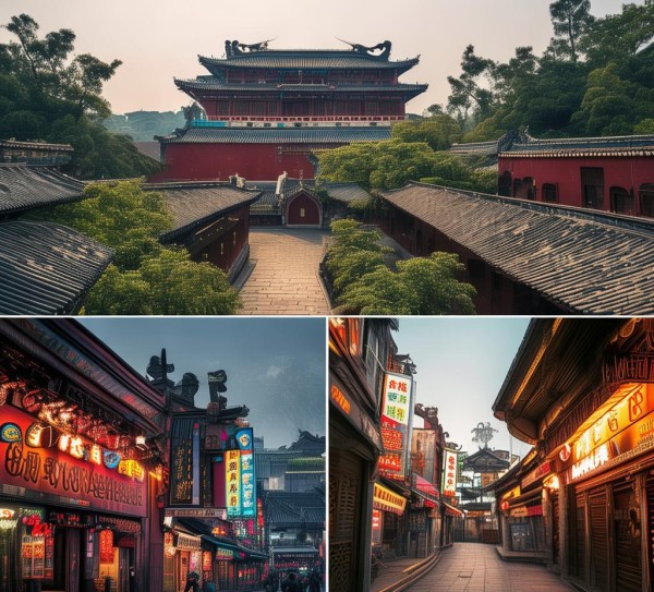保国寺周边，历史文化与现代风光的交融探秘之旅